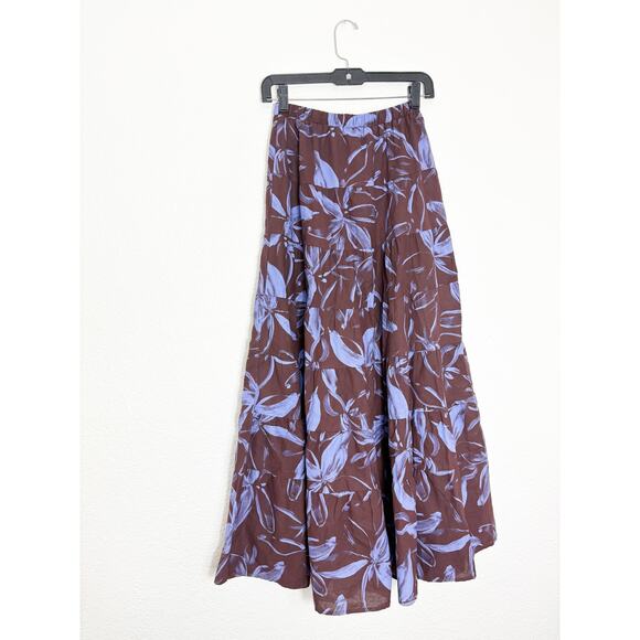 Peppermayo Mariella Linen Top Matching Maxi Skirt Size 2 Cord Set Resort Wear - Picture 12 of 13